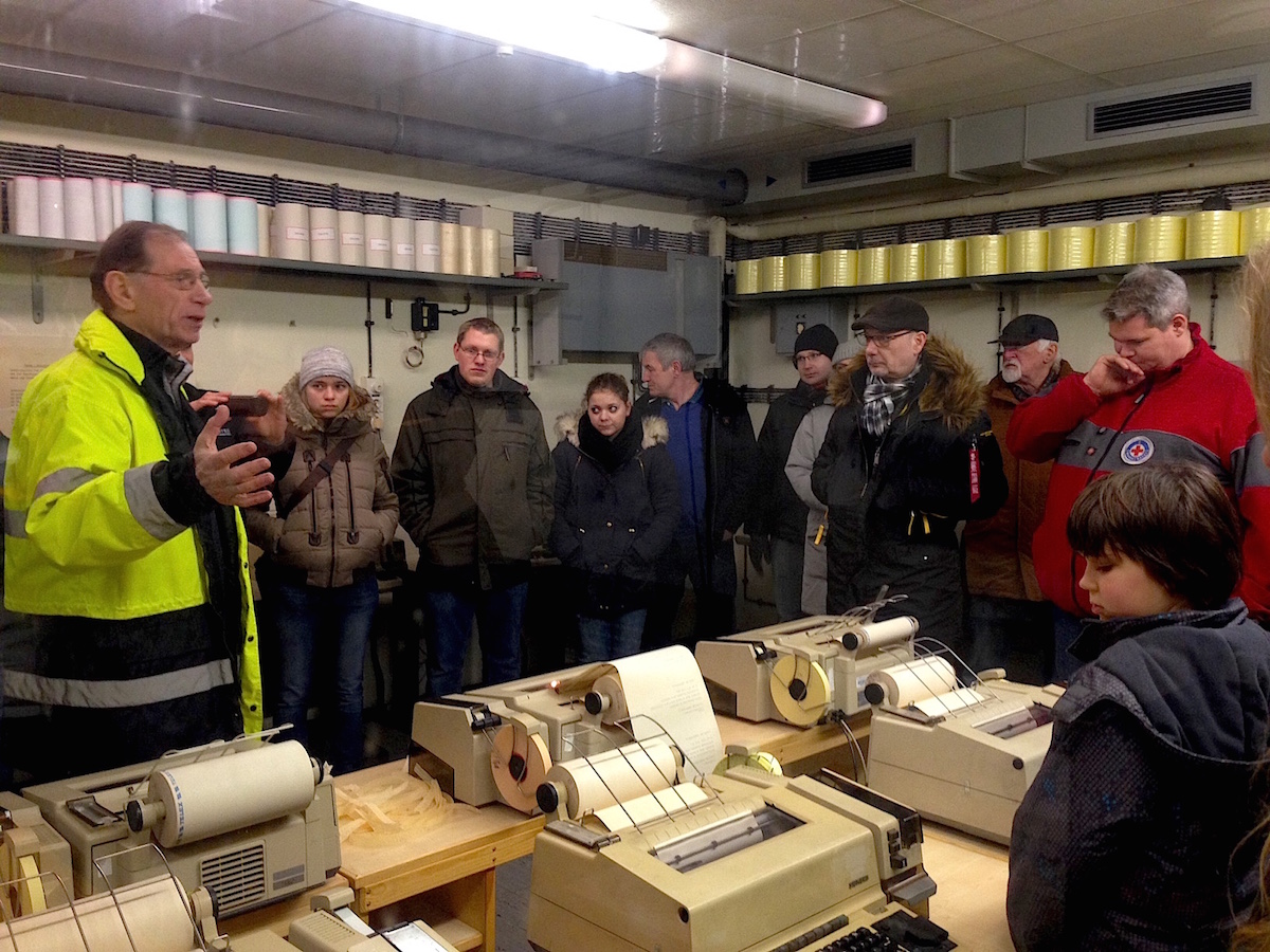 Die Bunkertour in der Eifel führt in den Atombunker in Urft