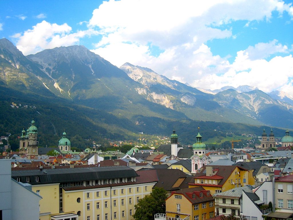 die Dächer von Innsbruck