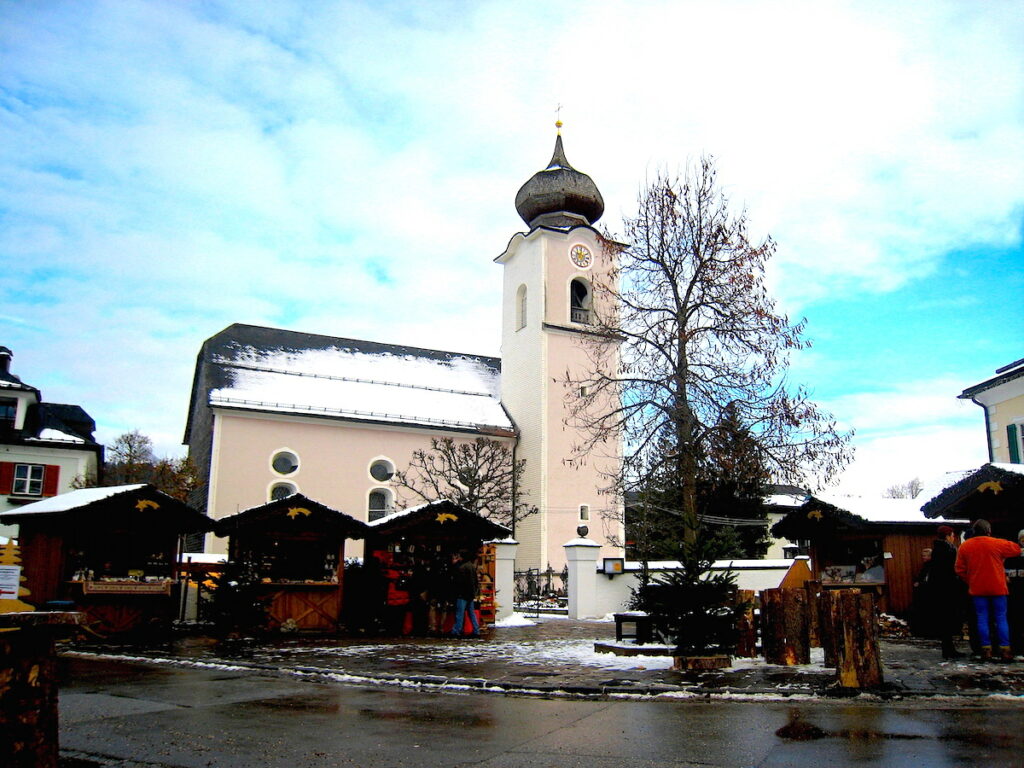 Strobl gilt als das Krippendorf am Wolfgangsee