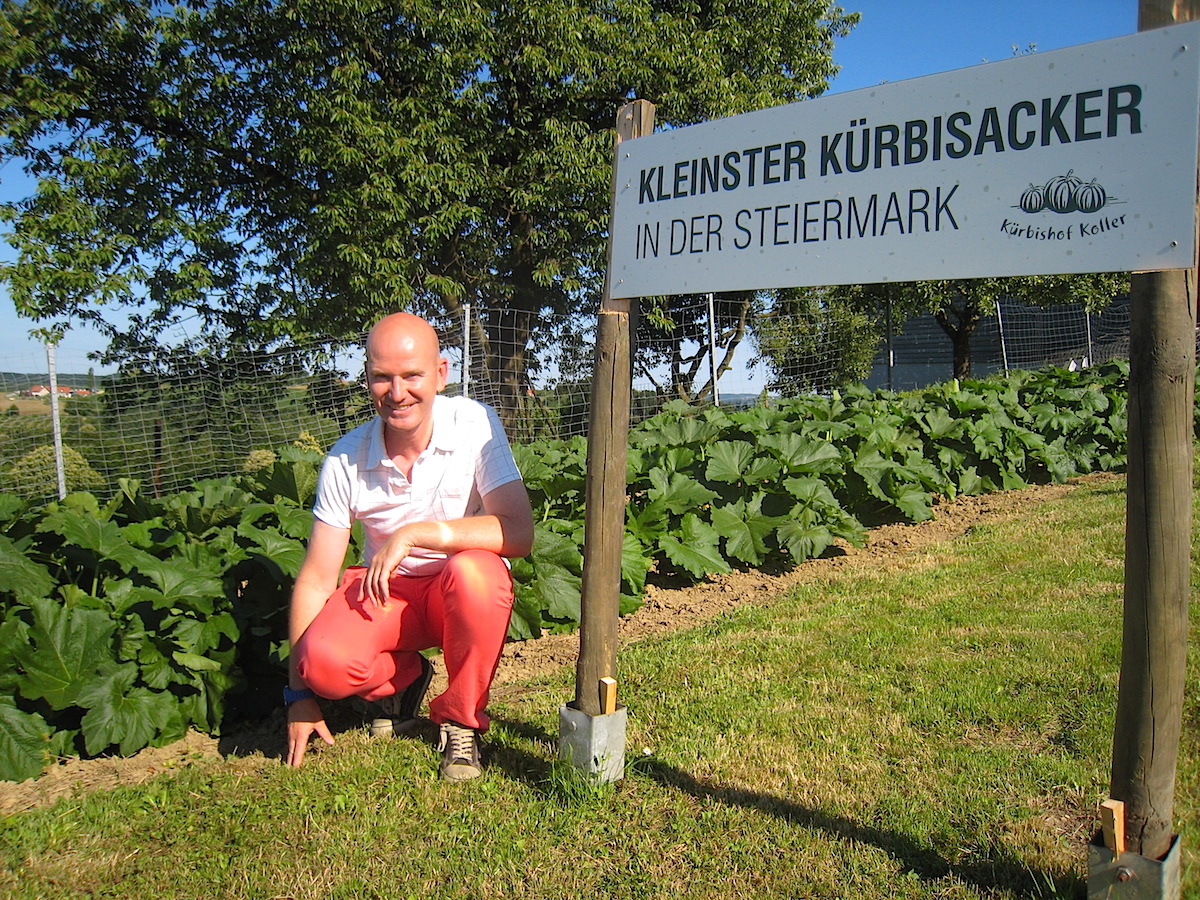 Der kleinste Kürbisacker - Der Garten Österreichs liegt in der Steiermark 