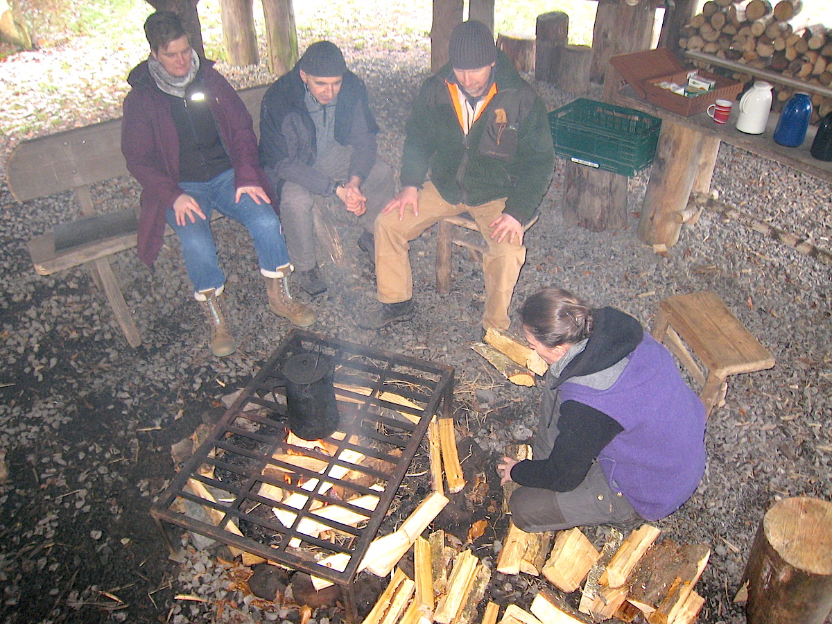 Eifel - Abenteuer im Wildniscamp beginnt schon beim Feuermachen