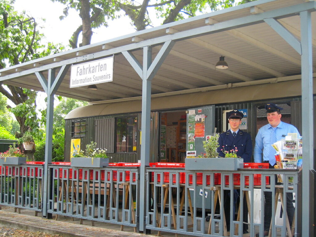 Pure Nostalgie: Der Bahnhof von Schierwaldenrath