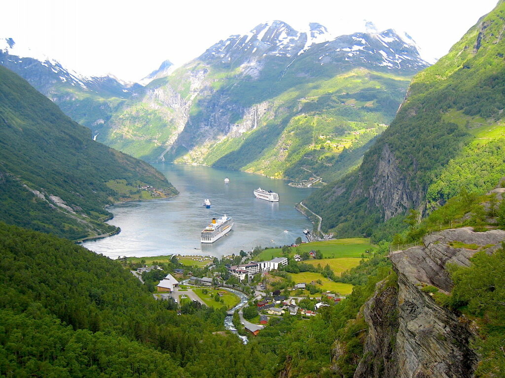 Top 5 - meine Lieblingsorte in Norwegen - Geirangerfjord 