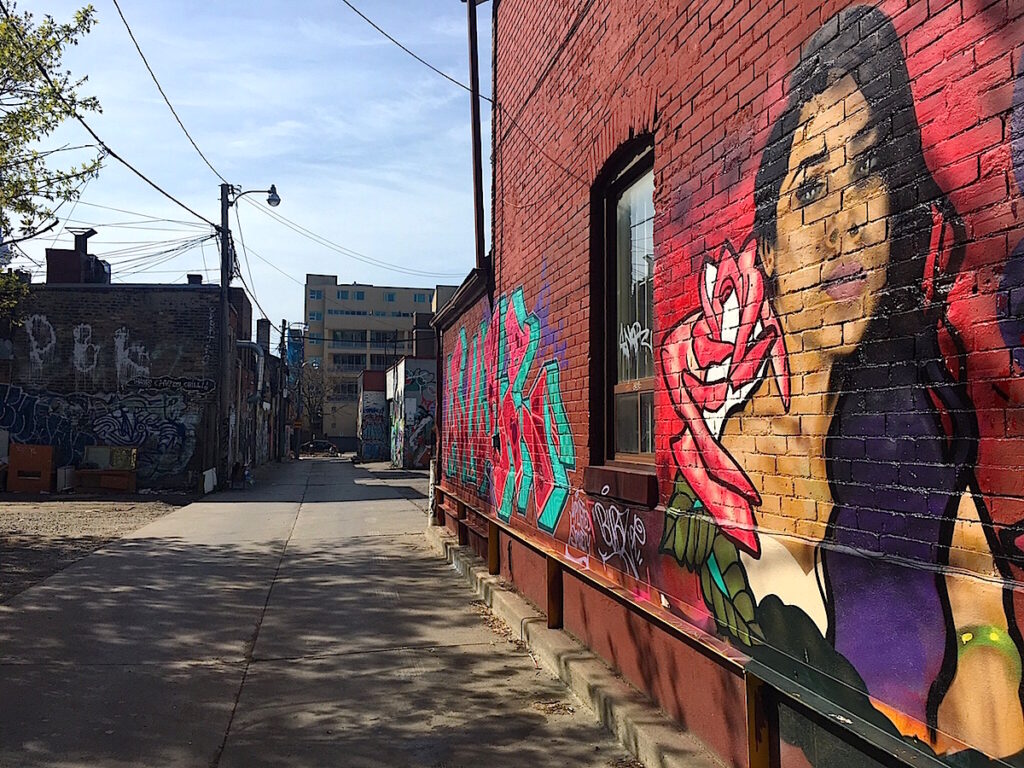 Graffiti in Chinatown, Toronto