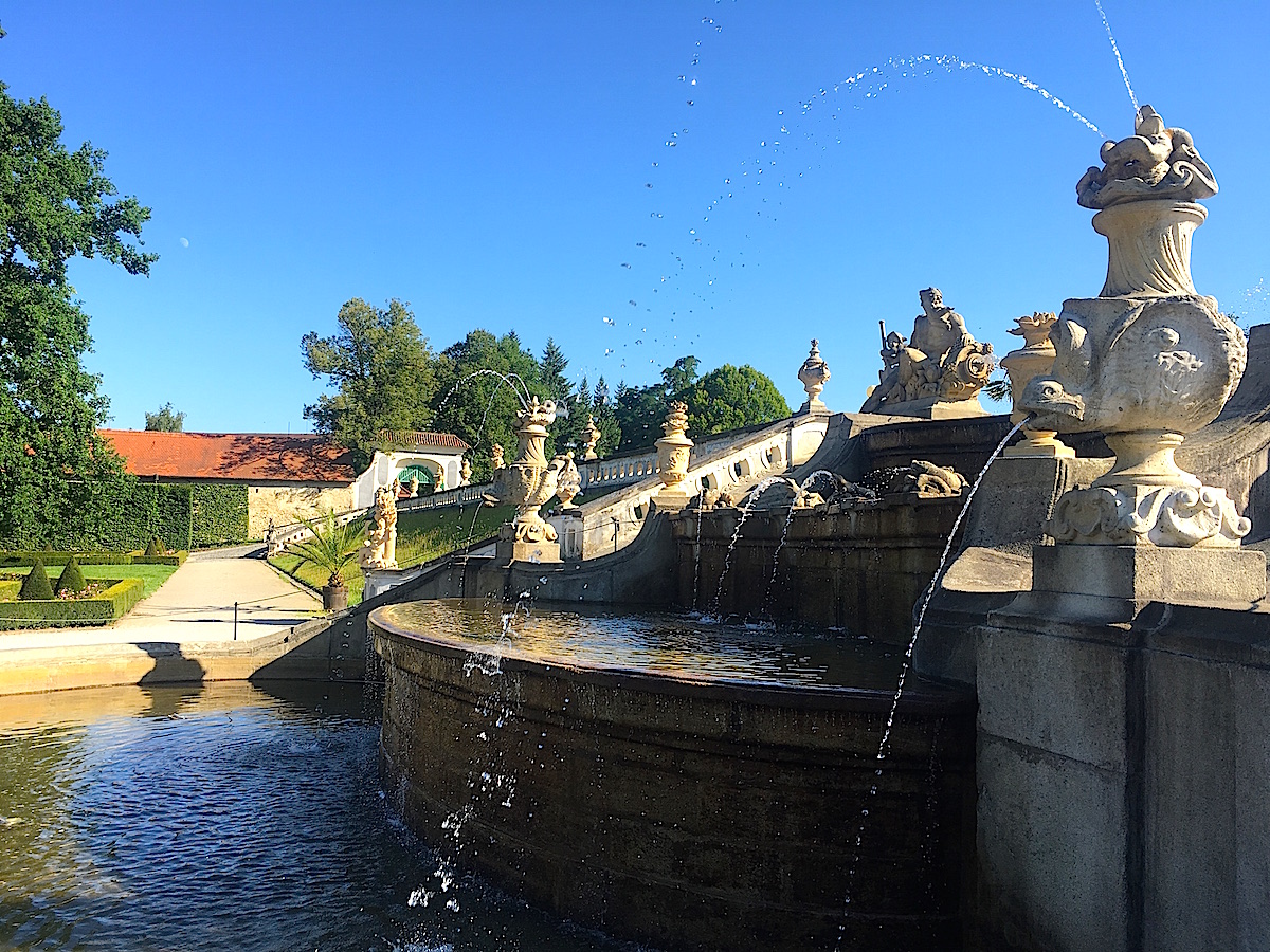 Barockgarten von Böhmisch Krumau