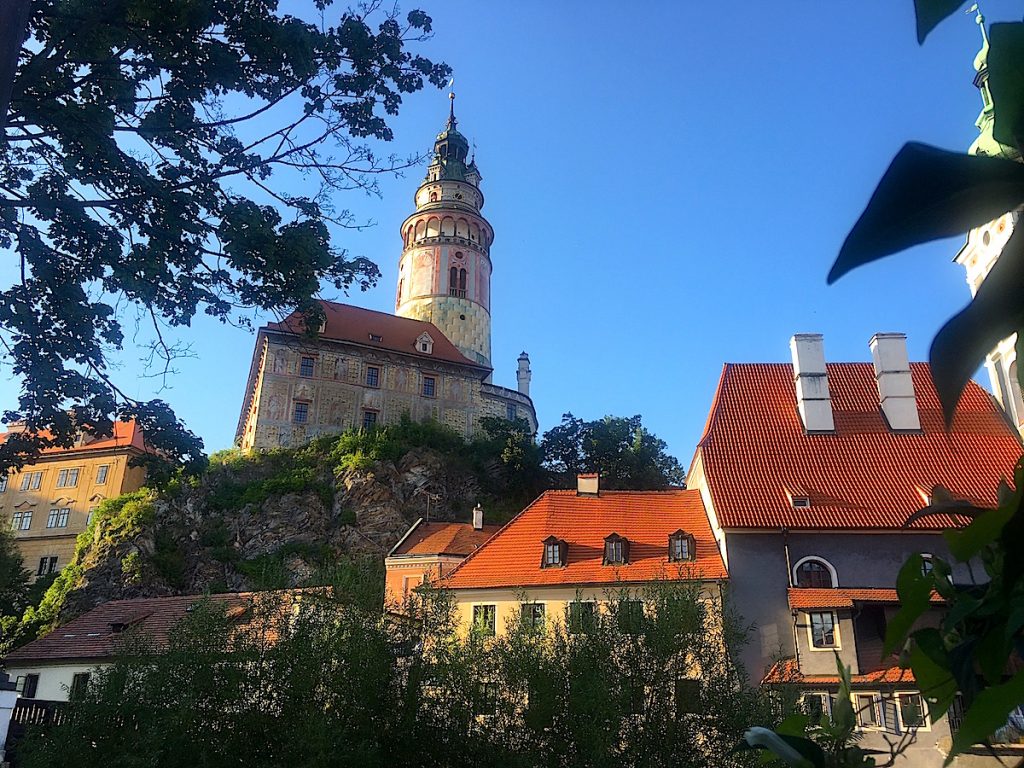 Böhmisch Krumau mit Schloss Kopie