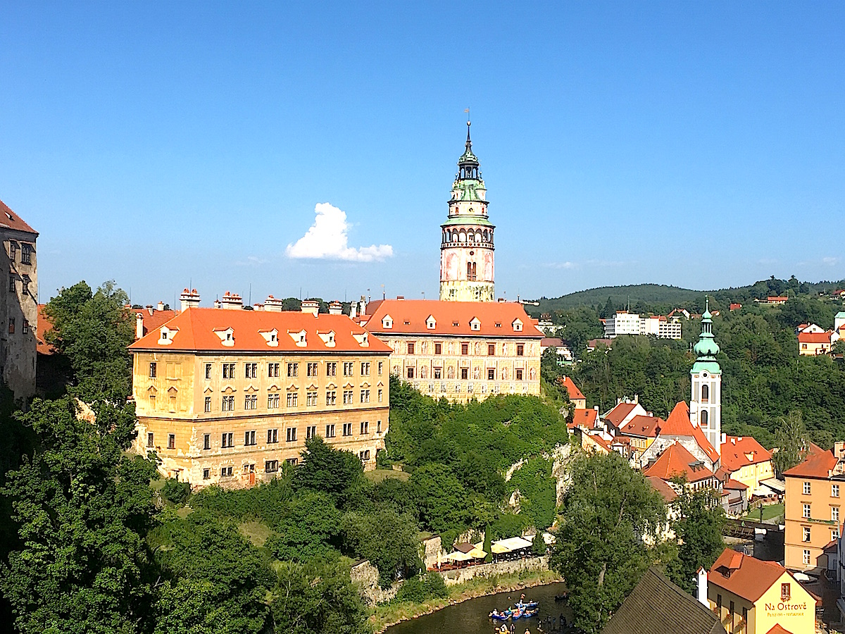 Tschechien - Böhmisch Krumau - Stadt an der Moldau