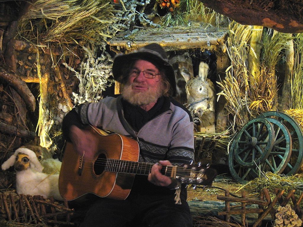 Nostalgischer Advent in der Eifel Reiner Jocobs ist der singende Hirte von Monschau-Höfen