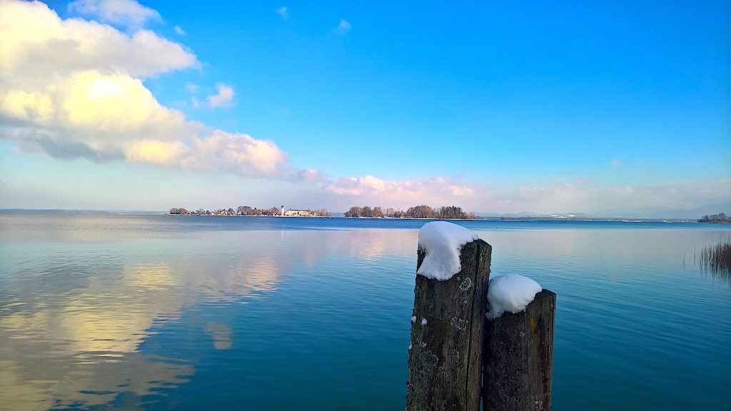 Blick auf die Fraueninsel © Chiemsee-Alpenland Tourismus