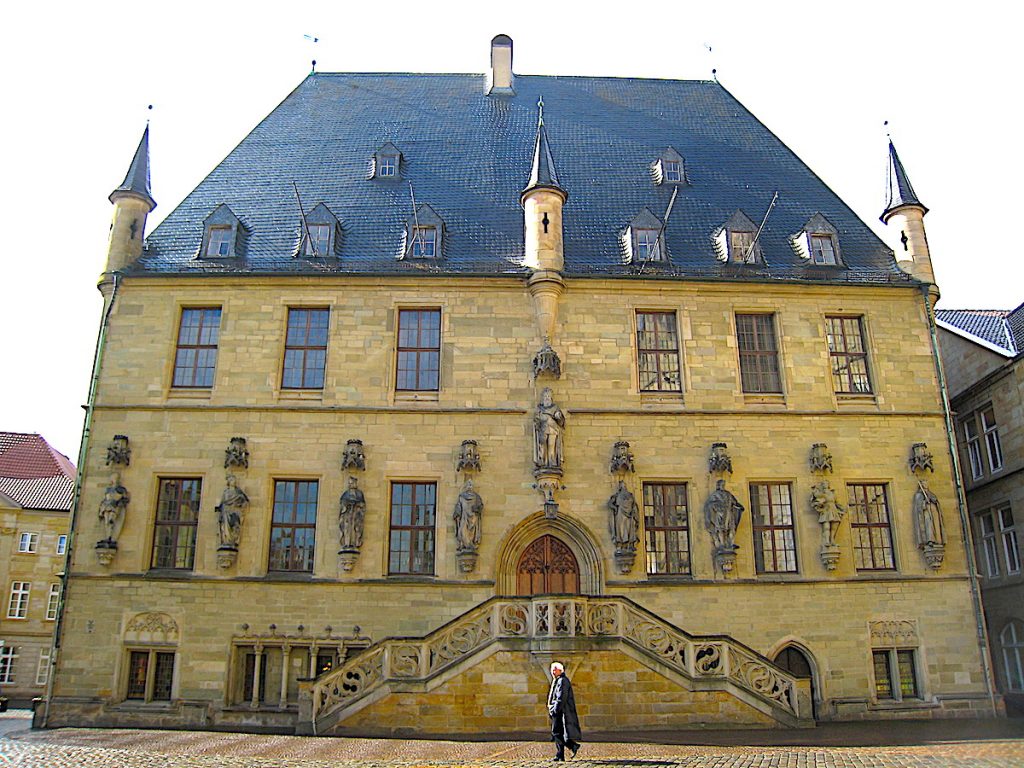 Friedensroute im Münsterland - Das Rathaus des westfälischen Friedens in Osnabrück 
