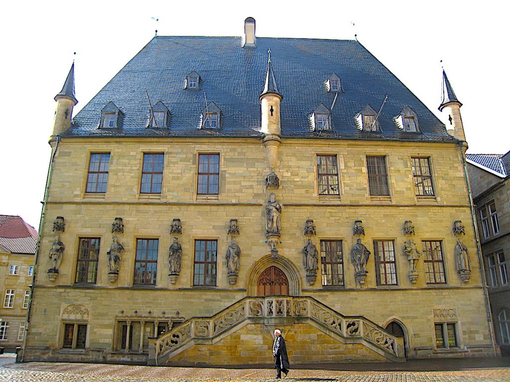 Friedensroute im Münsterland - Das Rathaus des westfälischen Friedens in Osnabrück