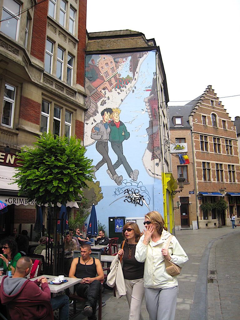 Überraschender Kurztrip nach Brüssel - Brüssel ist auch die Stadt der Comics