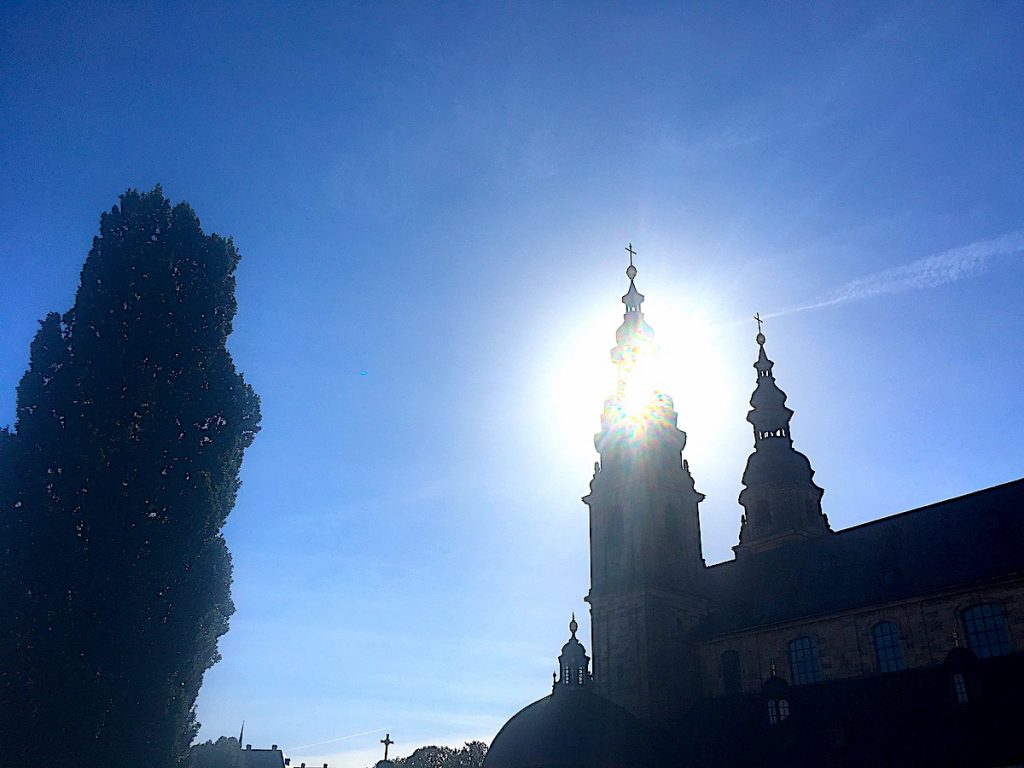 Ein Herbstwochenende in Fulda Dom mit Sonne