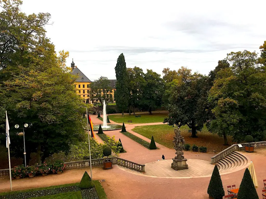 Der Schlosspark von Fulda 