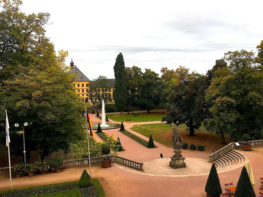 Der Schlosspark von Fulda