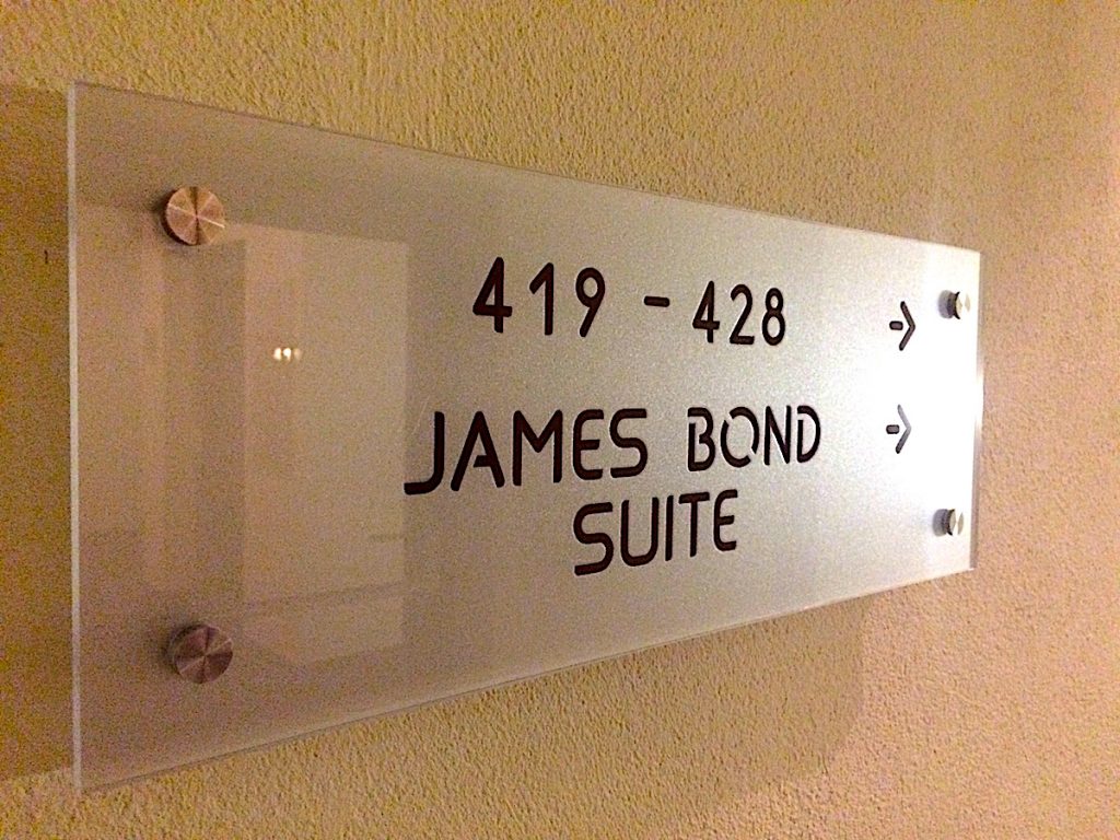 Besondere Hotels in Österreich: Im Hotel Bergland wurde eine exklusive Suite nach dem Geheimagenten benannt