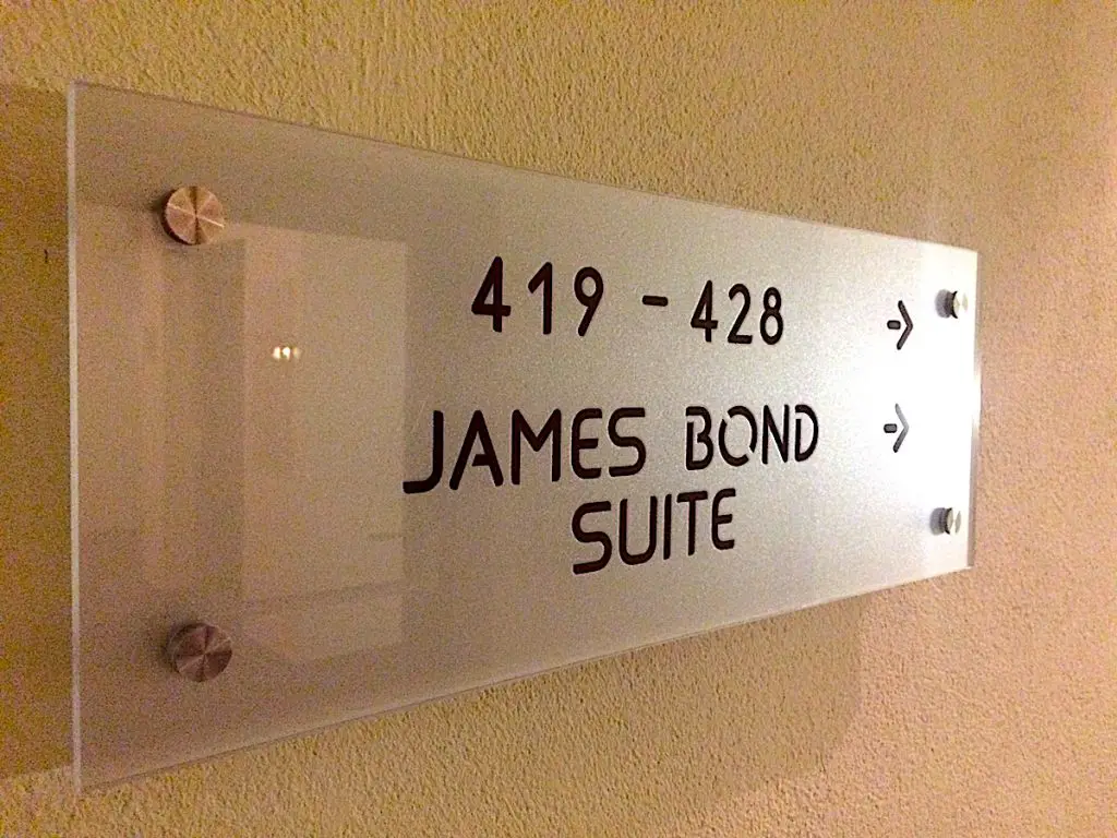 Sölden – das Hotel, wo James Bond residierte - Im Hotel Bergland wurde eine exklusive Suite nach dem Geheimagenten benannt