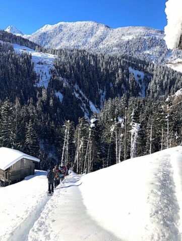 Sanfter Winter in Österreich