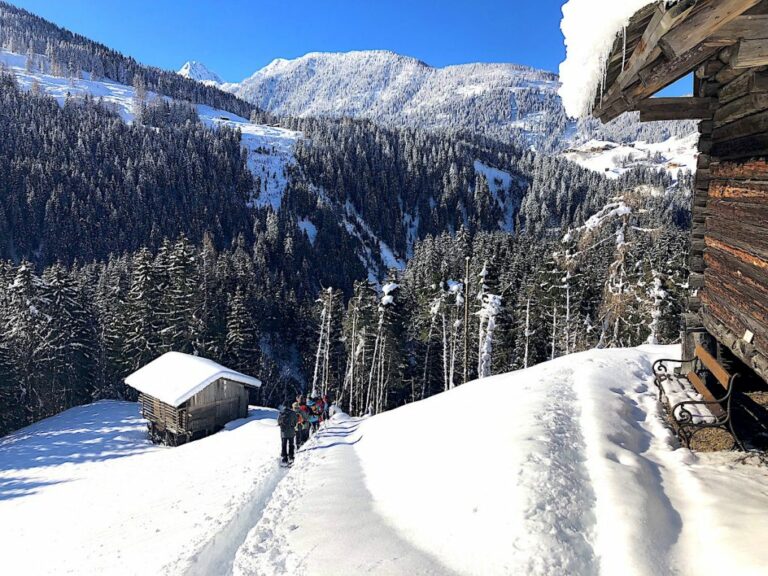 Sanfter Winter in Österreich