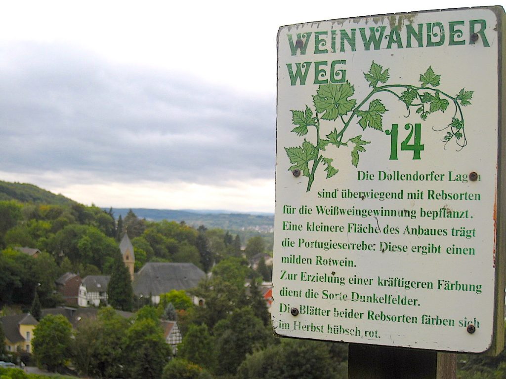 Die ungewöhnlichsten Wanderwege in NRW bieten auch Weingenuss