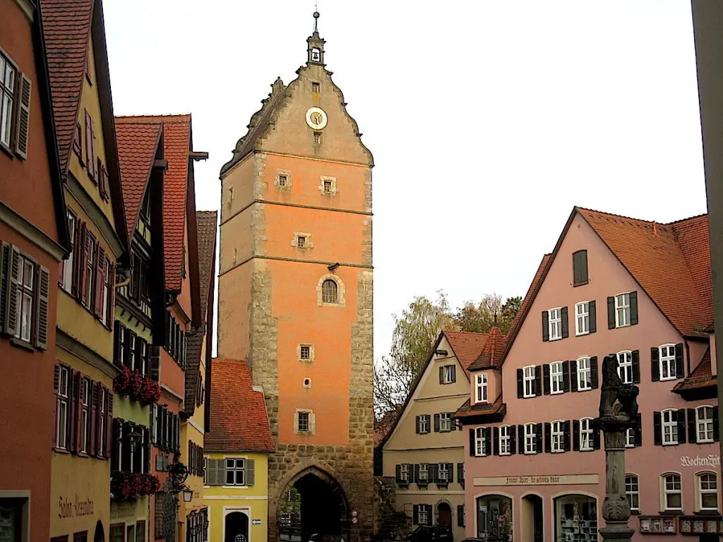 Schöne Kleinstädte und Dörfer in Deutschland - Dinkelsbühl
