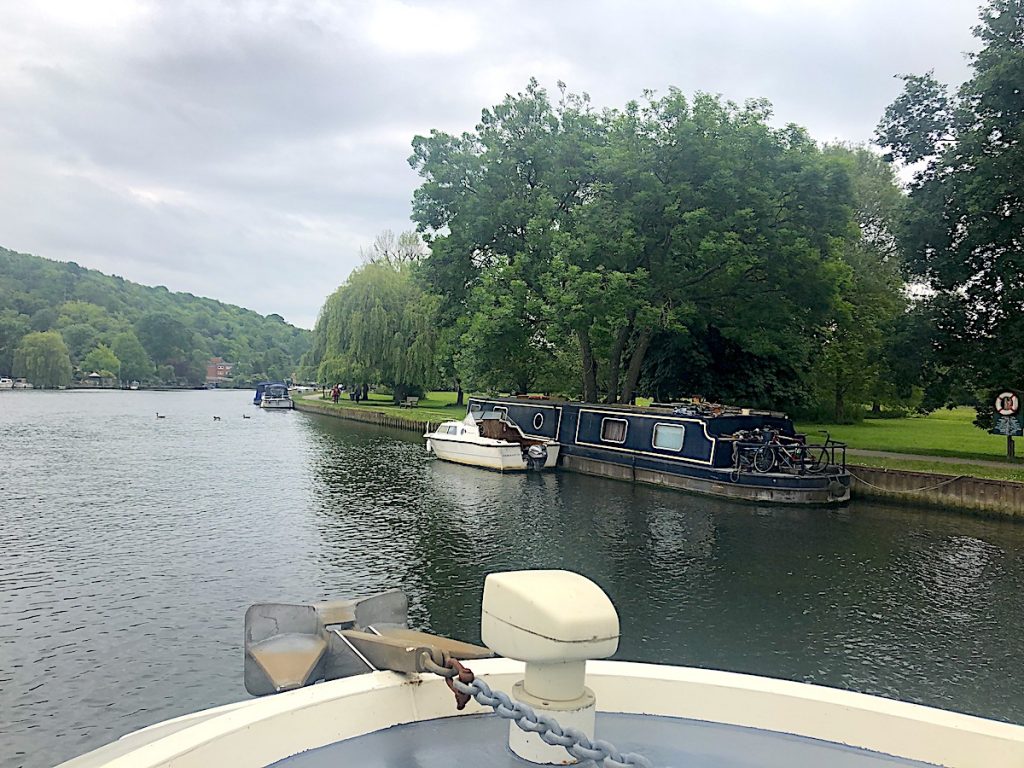 Flussromantik auf dem Great West Way in Henley on Thames.