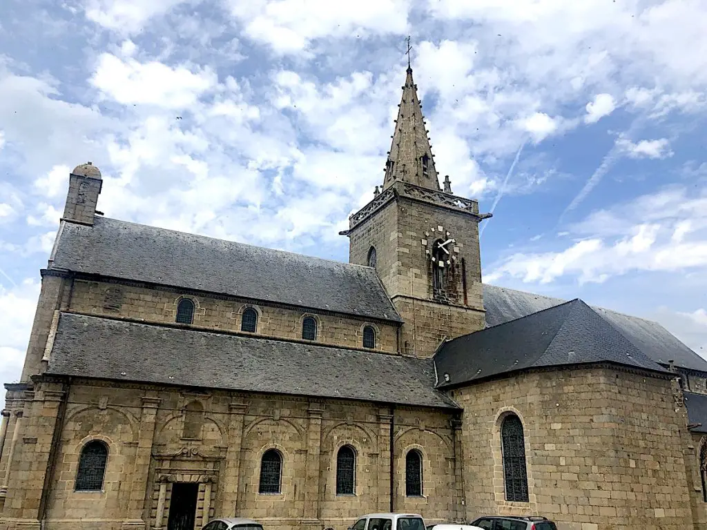Die Kirche Notre Dame im Granville