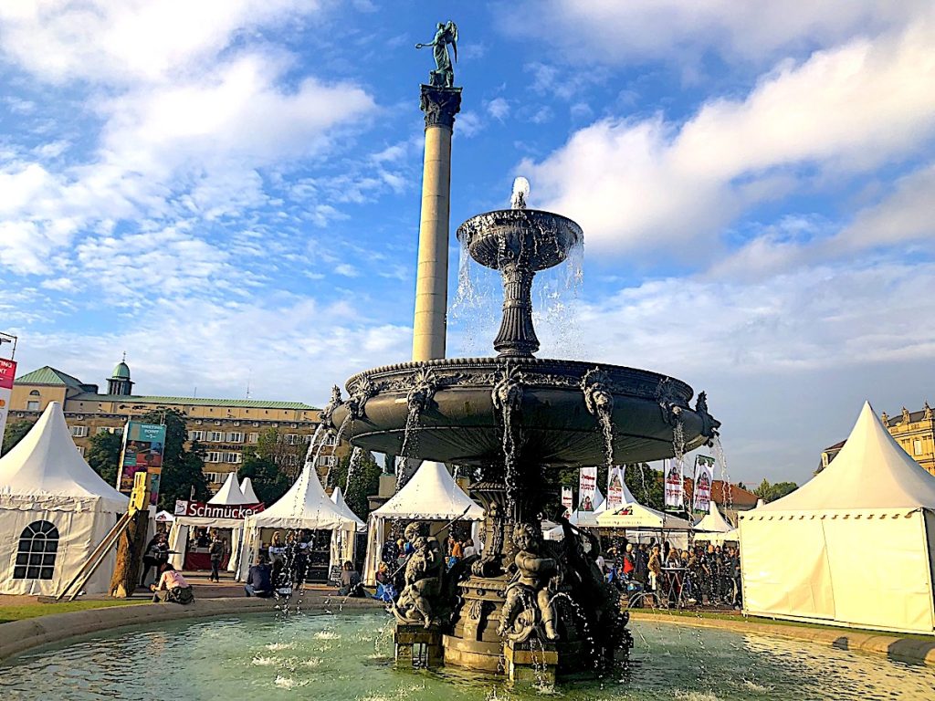 Citytrip Stuttgart - der Schlosspark