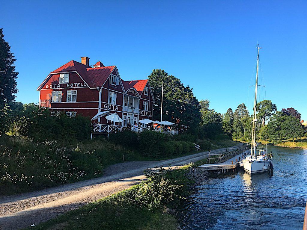 Hoteltipp am Göta-Kanal in Schweden - das Göta Hotell