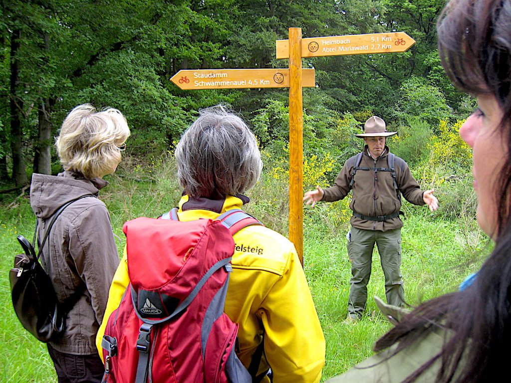 Die 20 originellsten Ausflugsziele in NRW - kostenlose Rangertouren  im Nationalpark Eifel.