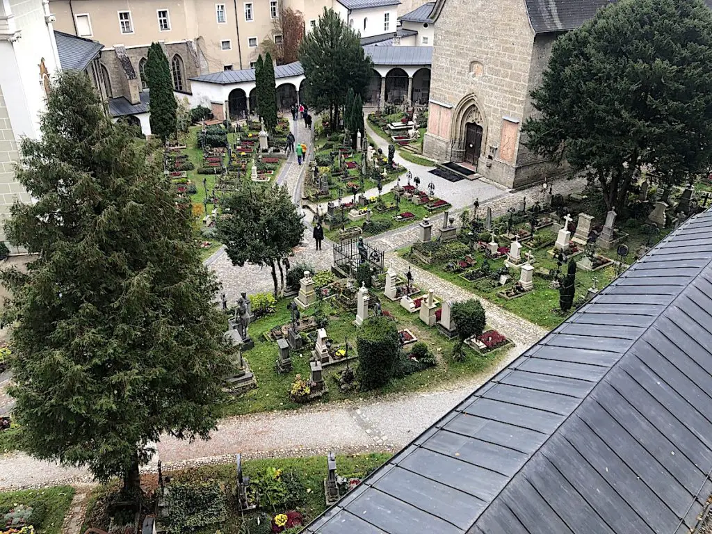 Der Friedhof von St. Peter gilt vielen Salzburgern als spiritueller Ort