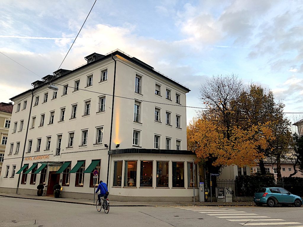 Eines der schösten Hotels in Salzburg: die Villa Auersperg