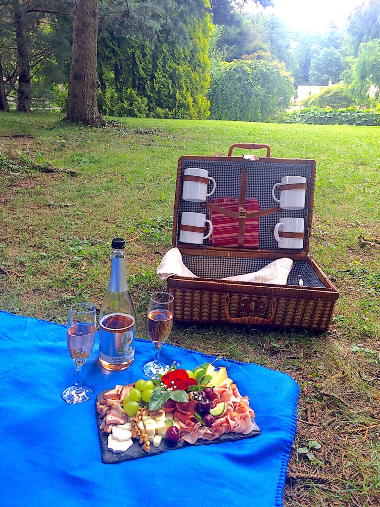 Picknicken in Baden bei Wien