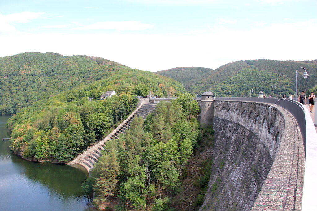 Die Urfttalsperre im Nationalpark Eifel