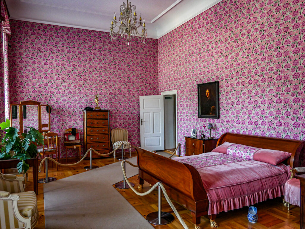 Eines der überraschendsten Zimmer im Palast Rogalin