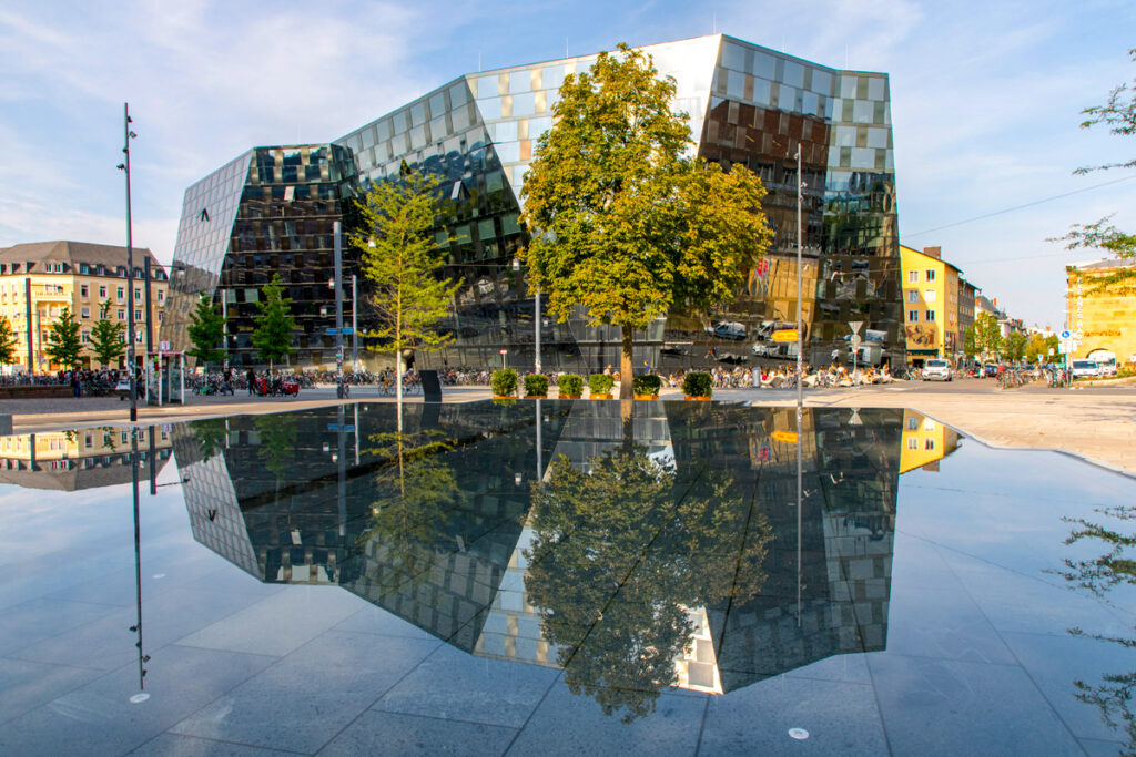 Moderne Architektur in Freiburg