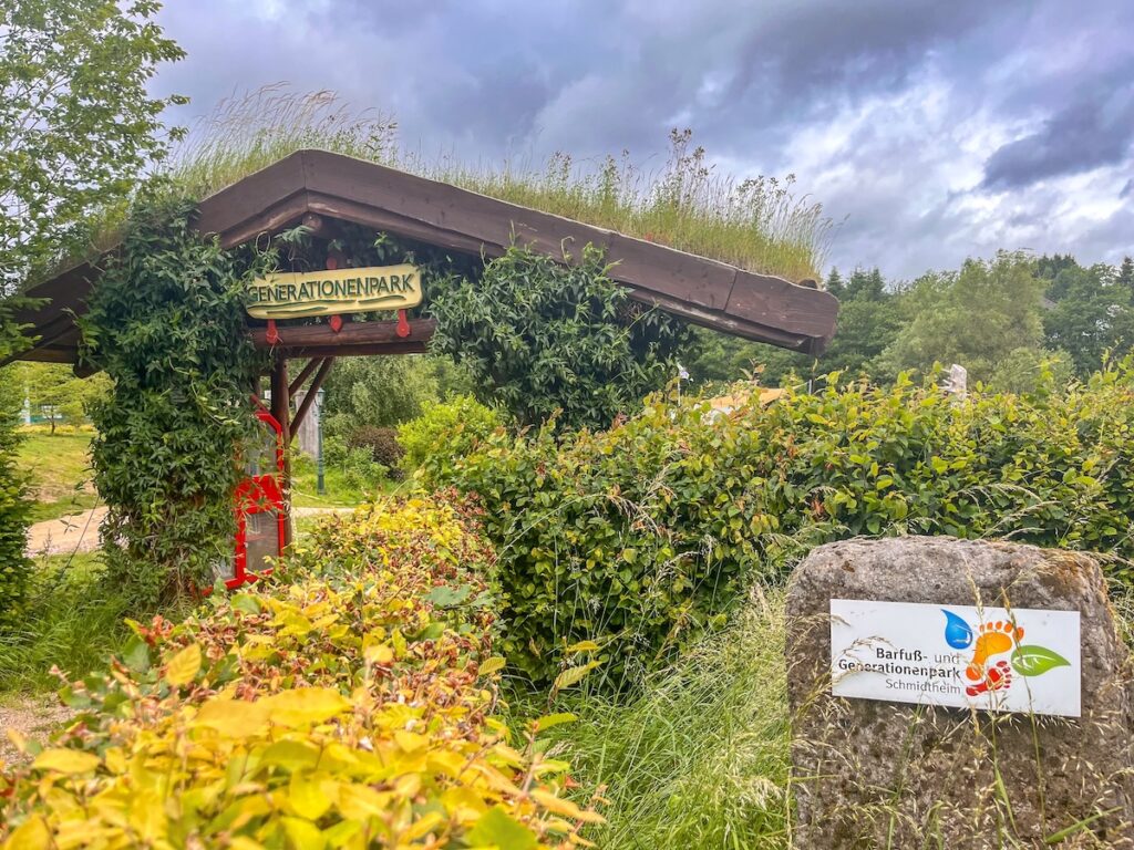 Der kostenlose Mehrgenerationenpark in Schmidtheim