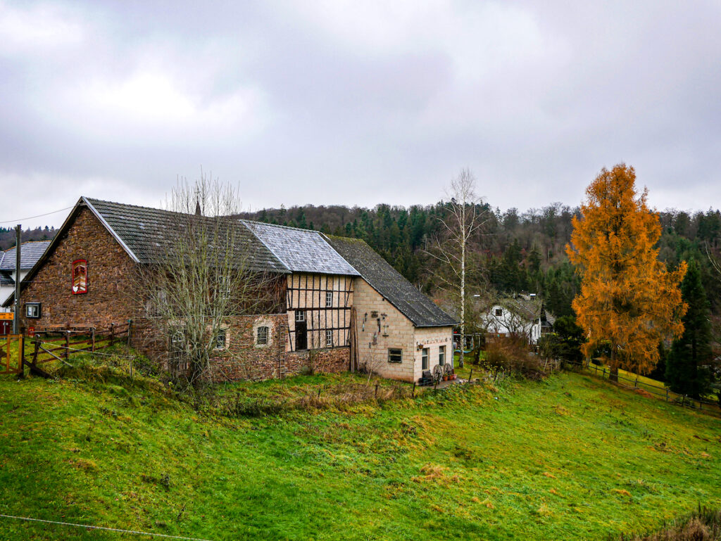 Die schönsten Dörfer in NRW: Nonnenbach in der Eifel, unweit von Blankenheim 