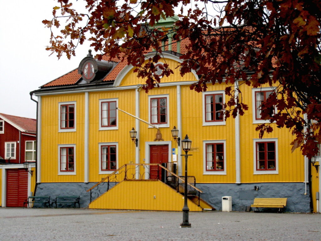 Mariefred, in dem Tucholsky lebte, zählt zu den Schweden Highlights.  