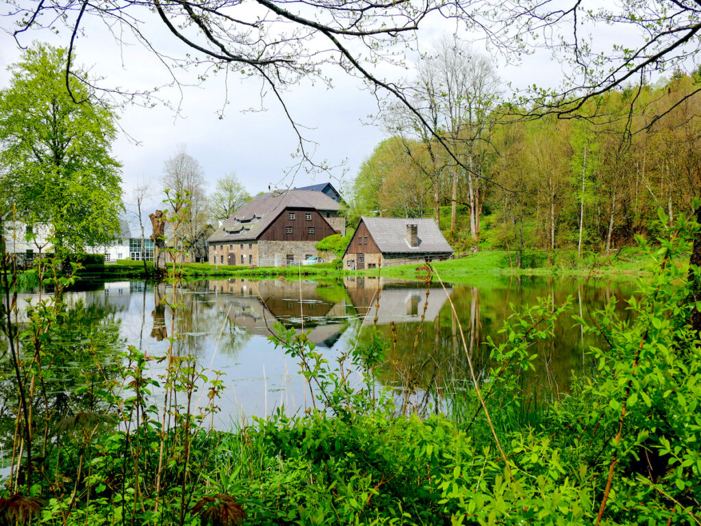 Perfektes Fotomotiv: die Wendener Hütte in Olpe