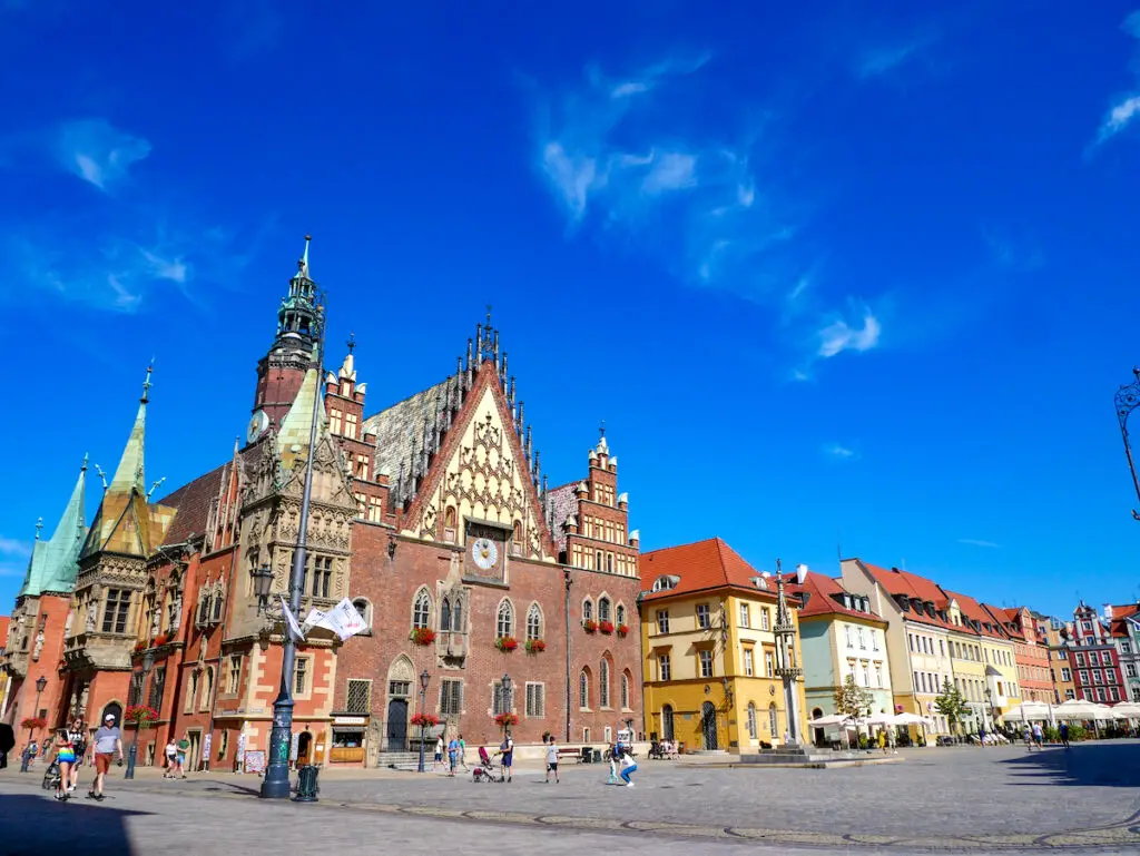 Europas Metropolen - der historische Markt in Breslau 