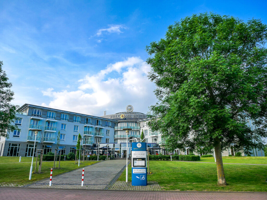 Das Welcome Hotel in Wesel ist ein Partnerbetrieb vom Hanseradweg und besonders fahrradfreundlich.