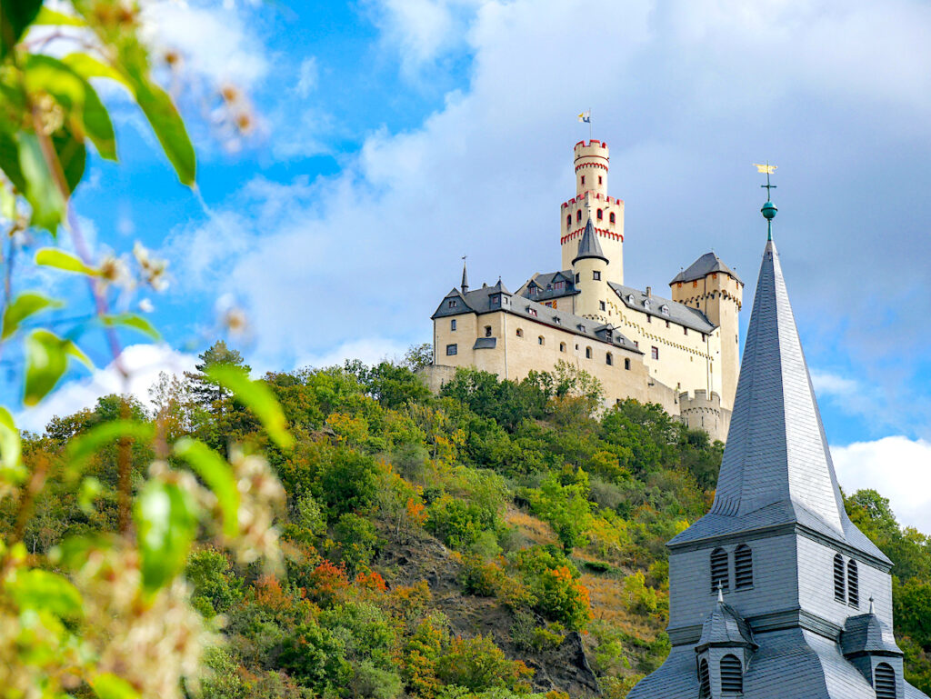 Die Marks Burg am Romantischen Rhein 