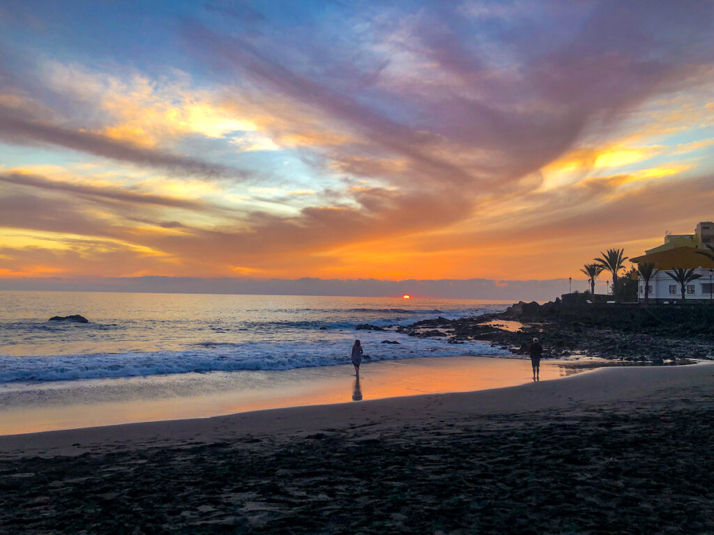 Sonnenuntergang auf La Gomera 