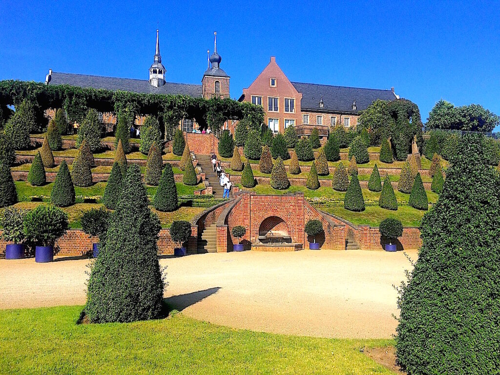 Der Terrassengarten von Kloster Kamp