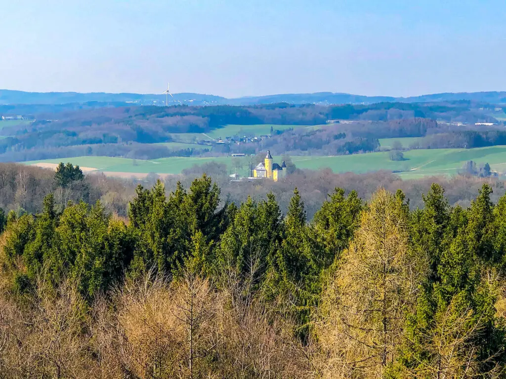 Blick auf Schloss Homburg 