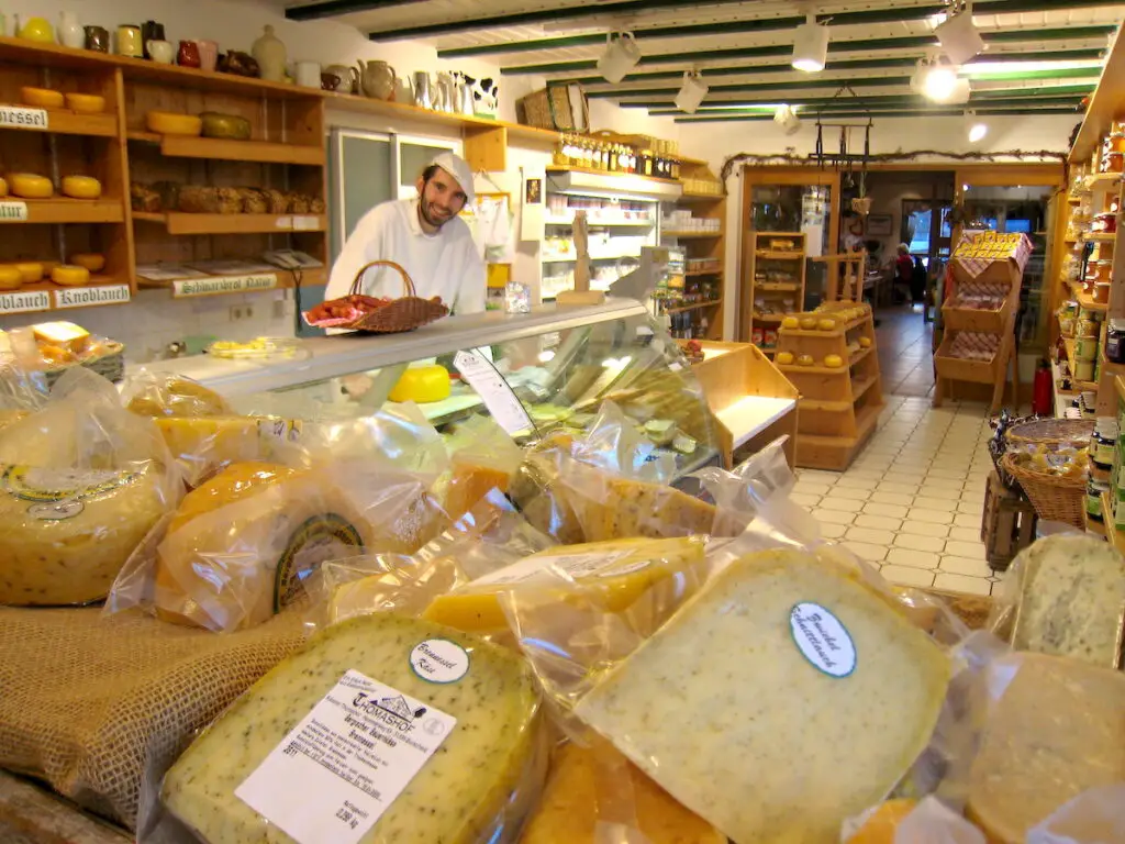 Käse auf dem Thomashof im Bergischen Land