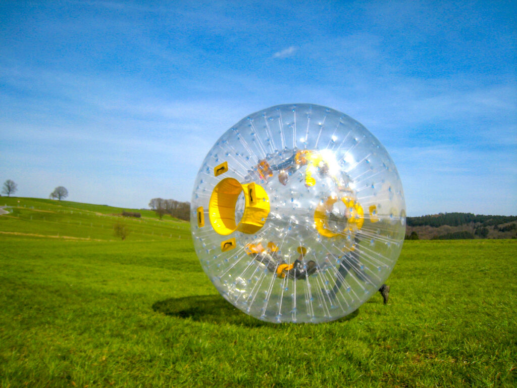 Abenteuer in NRW - Zorbing 