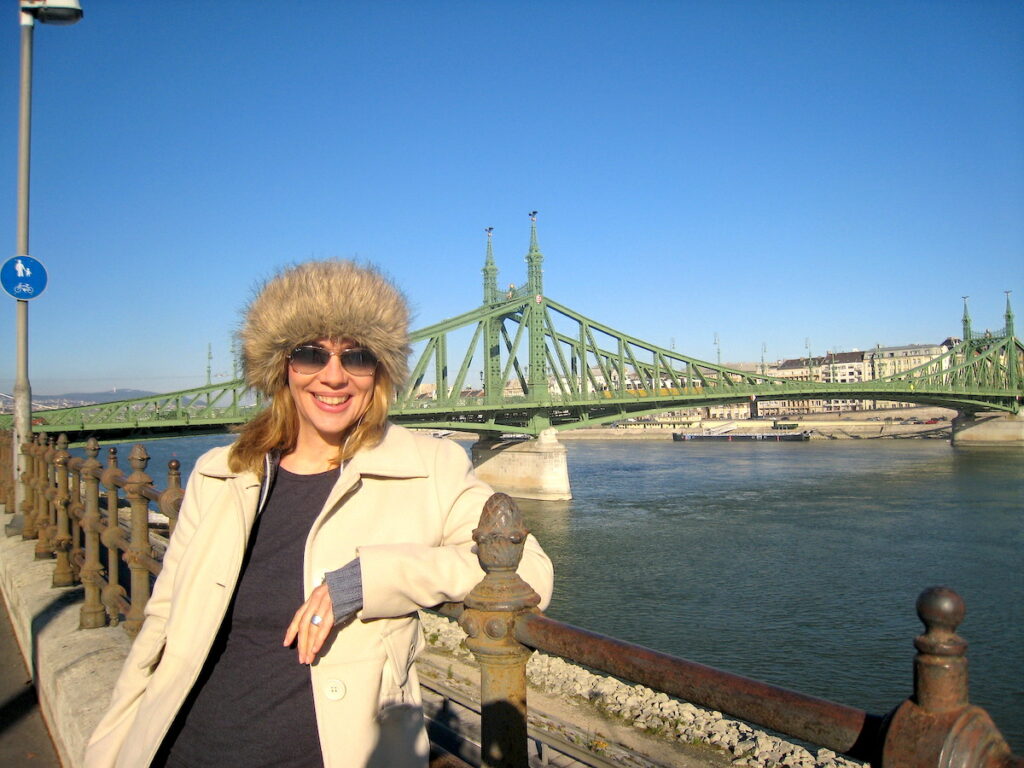 Reiseexpertin Antje Zimmermann in Budapest