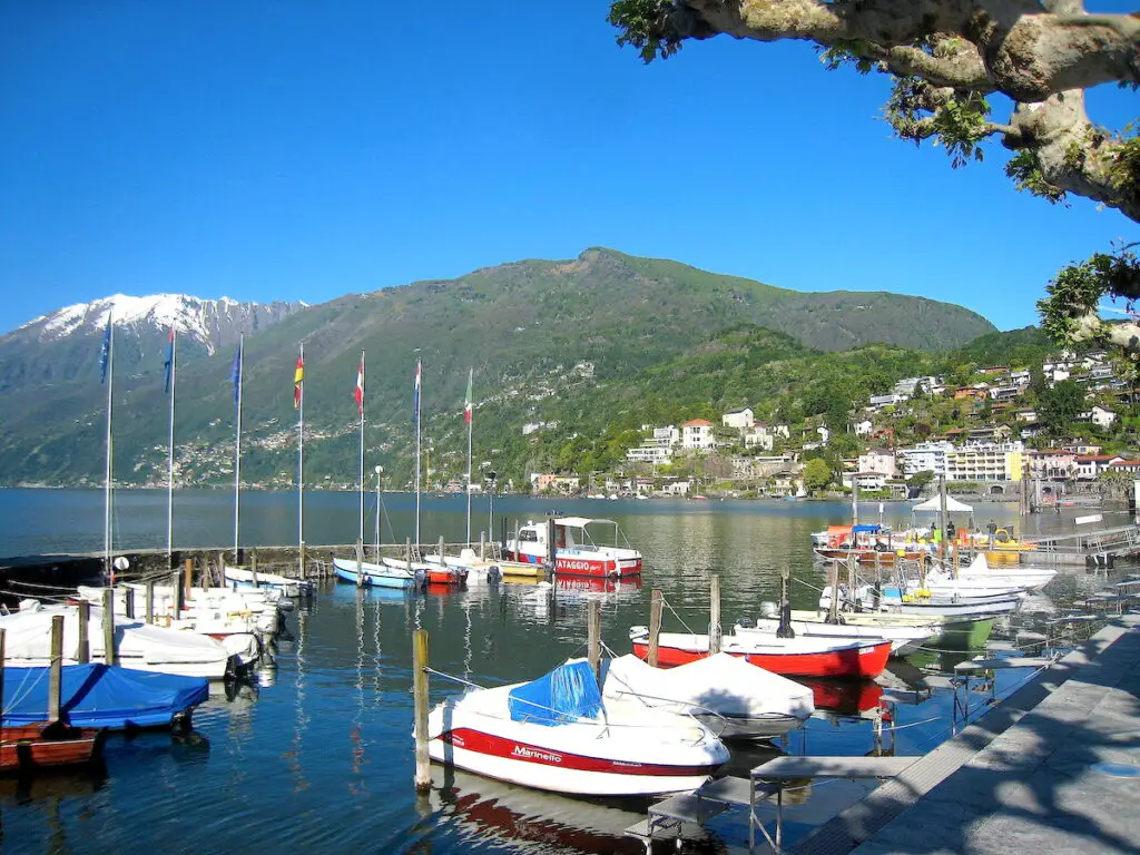 So schön ist es auf Schweizer Seite am Lago Maggiore